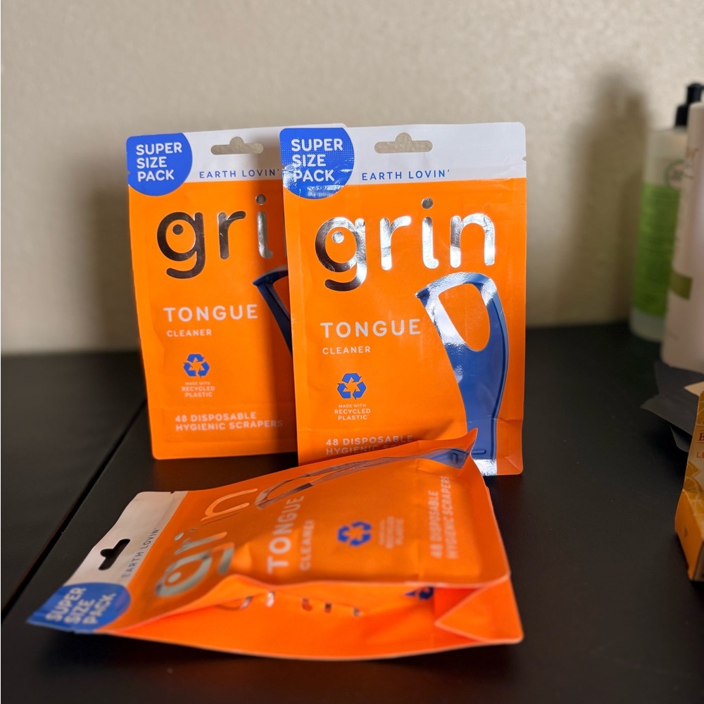 Orange Tongue Cleaner - Super Size Pack(pack of 3)